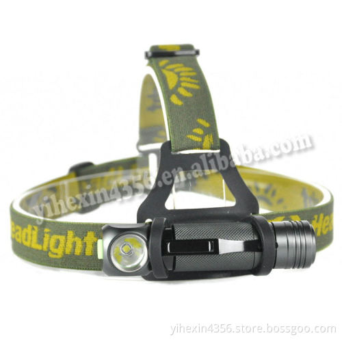 2017 Hot Sale Aluminum Alloy Removable Super Bright LED Headlamp/flashlight